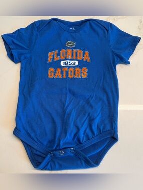 Florida Gators Baby Bodysuit 18M Blue NCAA Football Onesie